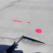 Defektoskopie střechy se solárními panely