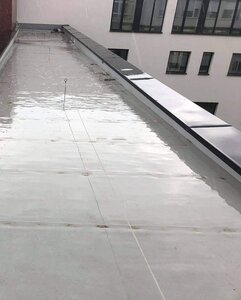 Kontrola vodotěsnosti při předání střechy