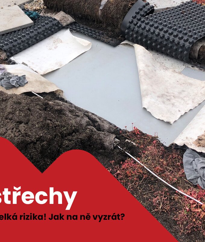 Zelená střecha: Snížená rizika i větší problémy při poruše 